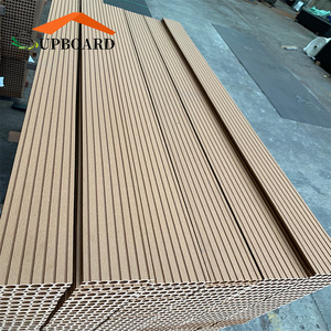 Plancher extérieur en WPC durable avec texture de grain de <span class=keywords><strong>bois</strong></span>, antidérapant, imperméable, pour jardin, patio, balcon - Product Image 6