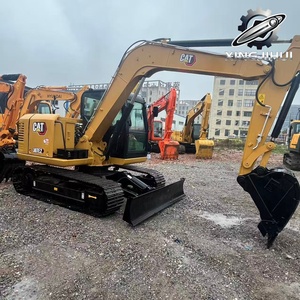 Caterpillar 307E 7ton from japan brand used excavator CAT engine excavator second-hand excavator <b>small</b> Crawler From Japan - Product Image 1