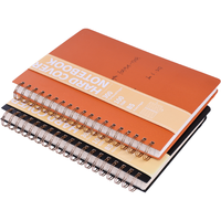 Cuaderno Espiral Personalizado con Diseño de Dibujos Animados, Tapa Dura, Papel Recubierto con Estampado Dorado, Libreta Espiral Creativa, Logotipo Personalizado Disponible, Tamaños A4 y A5
