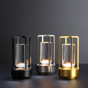 Oplaadbare Wijnfles Tafellamp Draadloze Led Decoratieve Verlichting Met Touch Dimmer Opladen Voor Thuisbar - Product Image 2