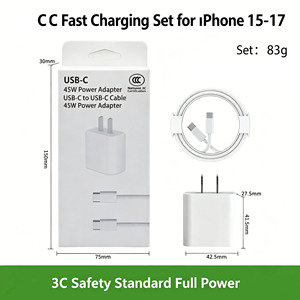 <span class=keywords><strong>Cargador</strong></span> de Teléfono PD de 35W, Adaptador de Corriente USB C de Carga Rápida Tipo C para Teléfono 17 Pro 16 15 con Caja, Venta Caliente - Product Image 2