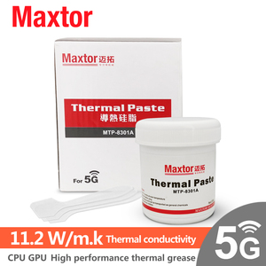 Maxtor <span class=keywords><strong>MTP</strong></span>-8301A 11.2W/MK nhiệt dán 100g cho PC Cooler CPU GPU tối ưu hóa cho Bộ vi xử lý nhiệt độ nhựa Quạt làm mát - Product Image 3