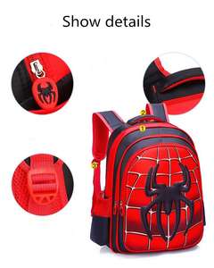 Nueva <span class=keywords><strong>Mochila</strong></span> de Spider-Man para Niños, Genial, Ligera, de Gran Capacidad e Impermeable - Product Image 3