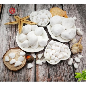<span class=keywords><strong>Pierre</strong></span> de gravier blanche neige <span class=keywords><strong>Pierre</strong></span> décorative Jardinage et aménagement paysager - Product Image 5