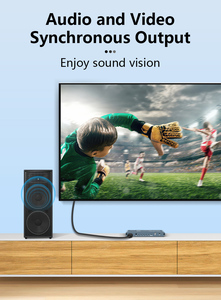 Fjgear FJ-8K501 5x1 HDMI 2.1 chuyển đổi với từ xa hỗ trợ 8K 60Hz 4k 120Hz HDR cho 5 đầu vào nguồn cho chơi game thiết lập ps5/PC/Xbox - Product Image 2