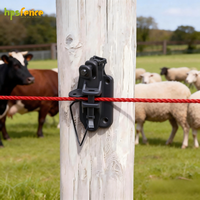 Aislante de PP Pinlock de Alta Resistencia, Resistente a los Rayos UV e Impermeable, Fácil de Montar, para Cercas Eléctricas y Ganado