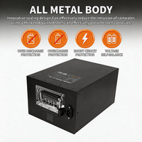 Batterie LiFePO4 fiable 64V 60Ah IP65 avec option IOT/GPS, boîtier en acier, pour vélo électrique et moto électrique, longue autonomie, 2000 cycles.