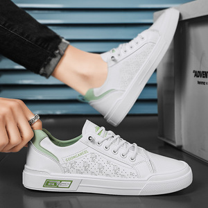 <span class=keywords><strong>2023</strong></span> scarpe sportive retrò da uomo in pelle Casual con fondo morbido bianco alla moda per la <span class=keywords><strong>primavera</strong></span> invernale e l'autunno - Product Image 3