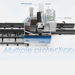 High Quality <strong>Laser</strong> Manufacturer 12kw 20kw 30kw Cantilever Gantry H Beam Lazer Cutting Machine 12000 <strong>Watt</strong> in Jinan - Product Image 2