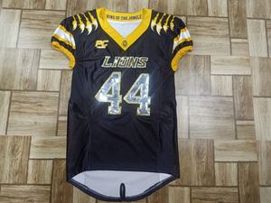 UNIFORMES DE FOOTBALL AMÉRICAIN PERSONNALISÉS CHIFFRES CHROMÉS TACKLE TWILL UNIFORMES SUBLIMÉS - Product Image 6