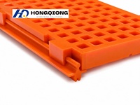 Barre de fixation centrale en polyuréthane 610mm 1220mm, barre de maintien centrale en PU pour panneaux de crible vibrant minier
