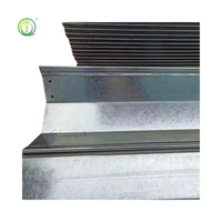 Jiapei longueur personnalisée à bas prix système de collecte d'eau et de drainage gouttière en acier galvanisé à chaud pour toit de serre