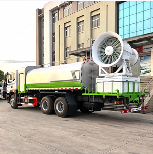 รถพ่นละอองน้ำควบคุมฝุ่นละอองแบบกำหนดเอง 6x4 270 แรงม้า Dongfeng T5 ระยะ 120 เมตร พร้อมปืนฉีดหมอกสำหรับควบคุมฝุ่นละอองบนถนนในเขตเทศบาล - Product Image 2