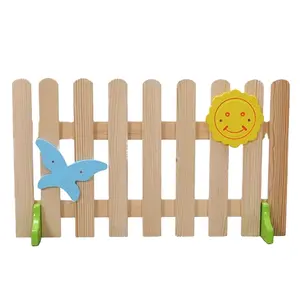 ילדים צבעוניים מתקפל עץ כיכר מקורה לשחק חצר גדול בטיחות גדר עבור תינוק של הילדים לולים