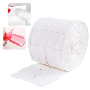3 jours, 500 tampons jetables pour dissolvant de vernis à ongles par rouleau, lingettes en coton non pelucheuses pour le nettoyage des ongles, fibres GZ RTS, commande en gros mixte - Product Image 2