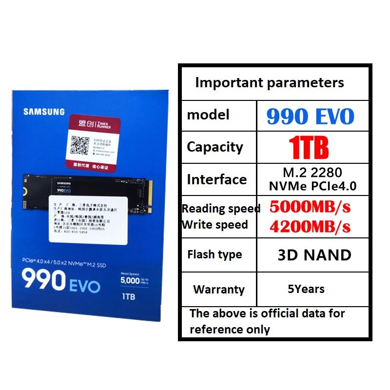 990 EVO 1TB กล่อง MZ-V9E1T0BW