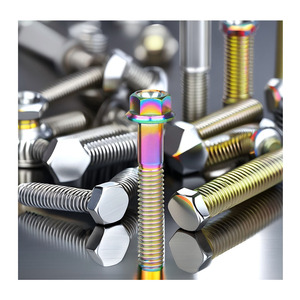 Baut Kepala Heksagonal Titanium Standar TOBO DIN 933 - Ukuran 3/8-2 Inci Dapat Disesuaikan Sesuai Spesifikasi Anda - Product Image 4