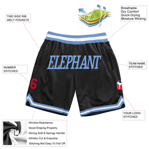 Vêtements de sport personnalisés pour hommes, vêtements de rue décontractés d'été, respirants, grande taille, antibactériens, shorts en mesh à séchage rapide pour le basketball - Product Image 3
