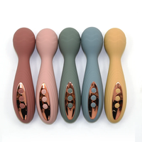 Vagina Siliconen Volwassen Vrouw Persoonlijk Lichaam Av Wand Massager Vibrator Speelgoed G Spot Clitoral Vibrator Seksspeeltjes Voor Vrouwen