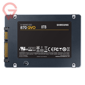 Sam Sung 870 QVO MZ-77Q8T0BW 8 TB Disque SSD - 2,5 pouces - Interne - SATA (SATA/600) 560 Mo/s en lecture/530 Mo/s en écriture - Product Image 4