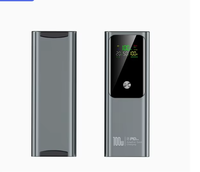 Batterie externe 20000 mAh PD 100W avec affichage numérique et plusieurs ports USB pour tablette et ordinateur portable