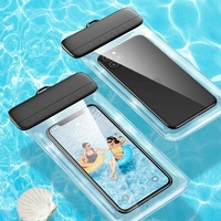 Túi Đựng Điện Thoại Chống Nước Chất Lượng Cao Túi Chống Nước Trượt Lướt Sóng Có Dây Đeo Cổ 7 Inch Điện Thoại Di Động Túi Chống Nước IPX8