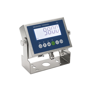 टी 2 डिजिटल वजन सूचक 304 स्टेनलेस स्टील ip66 रेटेड प्लेटफॉर्म/बेंच स्केल डिस्प्ले rs232 उच्च परिशुद्धता 6-बिट 1.0-इंच - Product Image 3