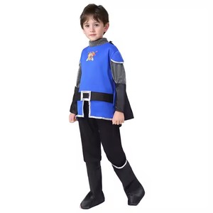 Costume de cosplay pour enfants, <span class=keywords><strong>chevalier</strong></span> templier médiéval, fête de carnaval - Product Image 4