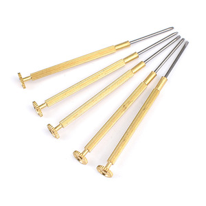 Small Copper Handle <strong>Screwdriver</strong> Slotted Crossed Blade 1.6mm Watch <strong>Glasses</strong> Repair Tools <strong>for</strong> DIY Jewelry Electronic Maintenance - Product Image 3