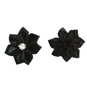 Pita Satin Bunga Pita Hias Berlian Imitasi Aplikasi Pita Satin Bunga Pita Hias Berlian Imitasi Kerajinan Ornamen Pernikahan 1.1 inci - Product Image 3