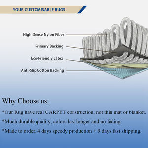 Tappeto a Forma di Disco di Videogioco per Arredo Camera da Letto Tappeto CD da Gioco - Product Image 4