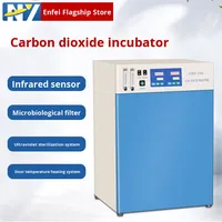 Incubadora de CO2 CHP80 China para microorganismos, bacterias y células anaeróbicas, con control de temperatura constante, tipo funda de gas y funda de agua para humedad