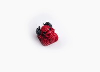 Wholesale Resin Keycaps Special Customized DIY Keys for Mechanical RGB Keyboard Gaming Keycaps Bull Head Keycap with Multi-color