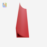 Profil triangulaire en PVC pour chanfrein de béton, vente chaude, pour la construction