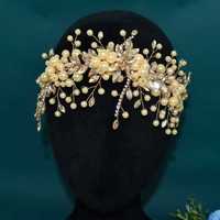 Serre-tête en cristal de perles de strass multicolores, chaîne de tête de mariée, serre-tête fait à la main en perles, couronne de cheveux
