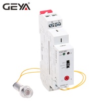 Interrupteur crépusculaire GEYA GRB8-01 AC110V-240V, capteur de lumière de rue, relais modulaire sur rail DIN, relais de commutation automatique 16A