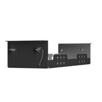 Support de câbles métallique 489*150*91mm pour bureau, fixation sans perçage, accessoires de rangement pour garage