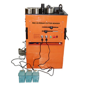 Cortadora y Dobladora de Varillas RBC-32 380V, Máquina Multifuncional para Cortar y Doblar Barras de Acero para Uso en Construcción - Product Image 1
