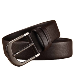 Ceinture pour homme en PVC de haute qualité, style Art Déco, classique, vintage, avec boucle à ardillon, mode <span class=keywords><strong>coréenne</strong></span>, décontractée, pour anniversaire, pour pantalon - Product Image 3
