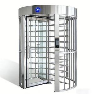 Tourniquet de sécurité extérieur automatique en acier inoxydable 304, portillon d'accès rapide pour piétons, tourniquet pleine hauteur - Product Image 1