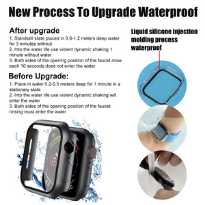 2.5D không thấm nước trường hợp đồng hồ cho Apple xem loạt 11 42 46mm trường hợp đồng hồ cho <span class=keywords><strong>iWatch</strong></span> 11 bảo vệ màn hình cho Apple xem 11 - Product Image 3