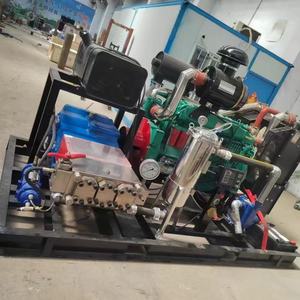 Kanalizasyon drenaj borusu Jet pompası, yüksek basınçlı su jeti temizleme makinesi, hidrolik püskürtme makinesi - Product Image 5