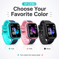 Jam Tangan Pintar GPS Anak dengan Layar Sentuh IPS 1,4 Inci dan Fitur Temukan Jam Tangan, MOQ Fleksibel, Cocok untuk Perkemahan Musim Panas, Logo Dapat Disesuaikan