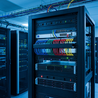 Panel de Conexiones de 24 Puertos, 1U, 19 Pulgadas, para Montaje en Rack, Panel Keystone Vacío con Barra de Gestión de Cables, Marco de Distribución de Red sin Cables