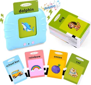Talking Flash Learning Toy for Toddlers 2-4 Years, 224 Words Pocket Speech Sensory Gifts for Kids, Preschool Educational
