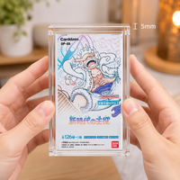 Étui magnétique ultra-fin en acrylique de 5 mm - Protection UV transparente pour paquets de boosters TCG