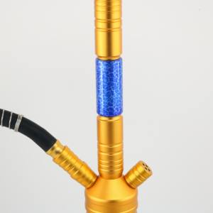 Venta caliente manguera única aluminio Hookah Shisha Set Premium completo fumar Kit mejor vendedor Hubbly Bubbly Hookah al por mayor - Product Image 4