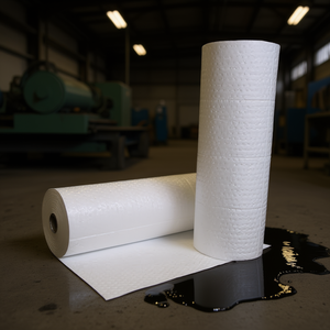 Rouleaux absorbants d'huile en plastique renforcé, absorbants spécifiquement pour l'huile, pour la lutte contre les déversements - Product Image 3