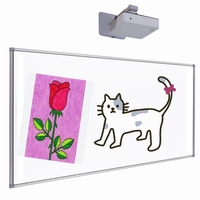 Usine 90 "tableau blanc interactif multi-touch projecteur conseil 82" ~ 150 "céramique/nano IWB taille personnalisée