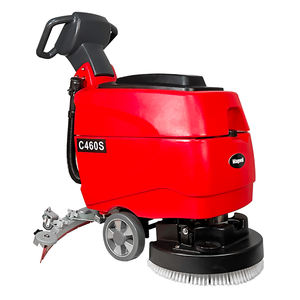 Полуавтоматическая щрубка для пола, протирает пол и впитывает грязь шириной 460 мм - Product Image 5